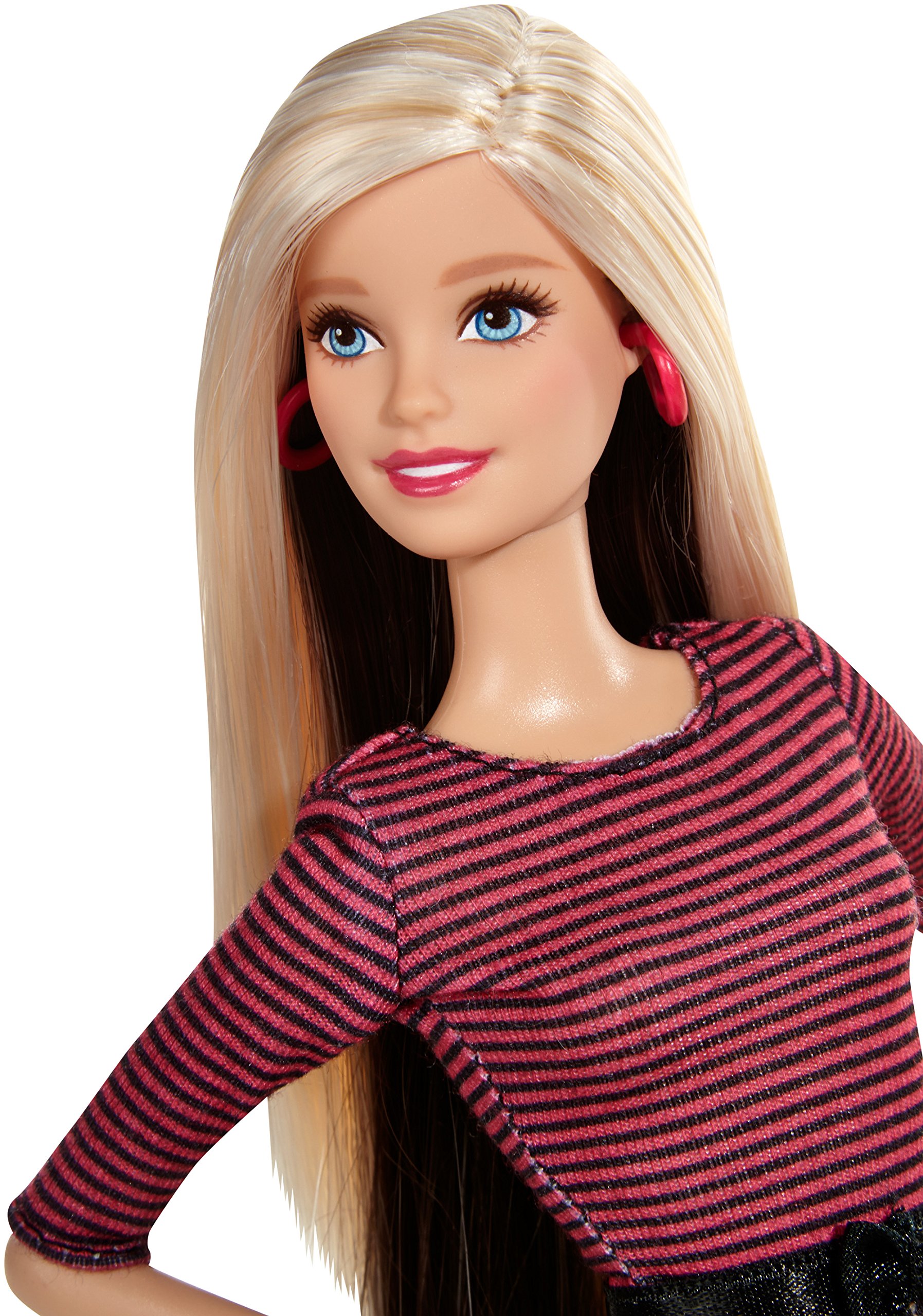 Barbie Fashionista Doll - Leopard Print Skirt for Play & Collection