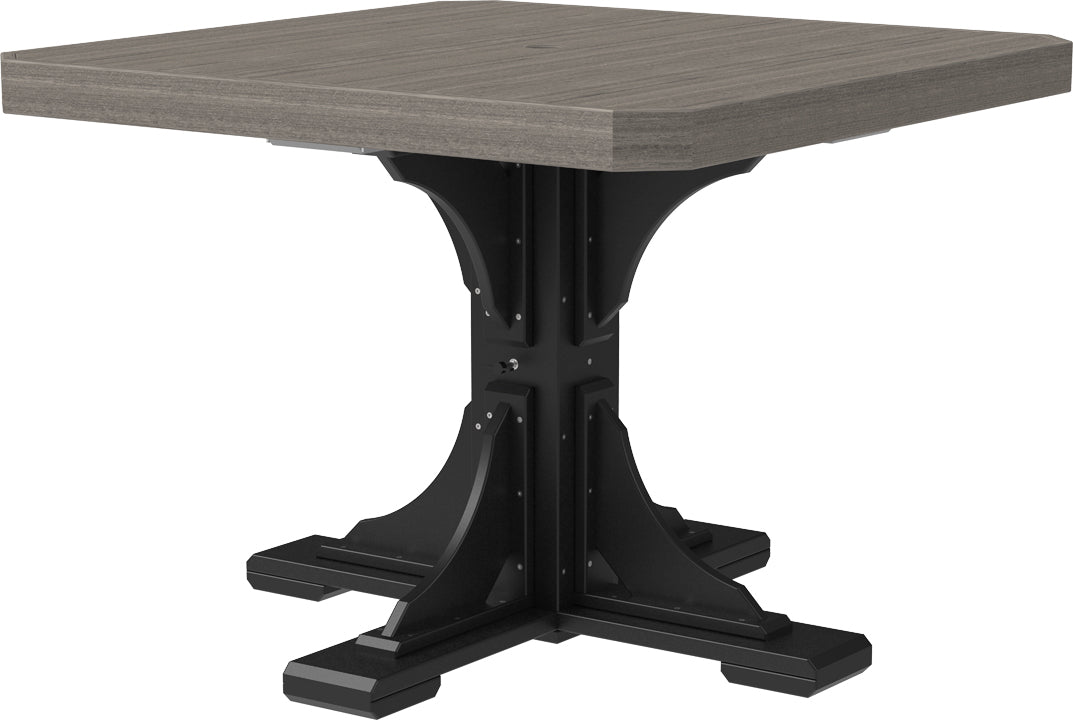 LuxCraft 41 Inch Square Dining Table - Perfect for Kitchen, Breakfast Nook & Small Space Dining | Modern & Sturdy Design