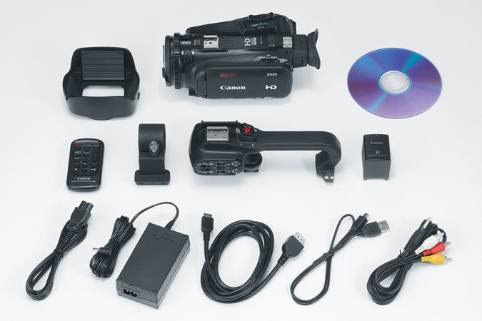 Canon XA35 Professional Camcorder 4K UHD Video Camera with 20x Optical Zoom, Dual Pixel CMOS AF - Perfect for Wedding Filming, Documentary Shooting & YouTube Content Creation