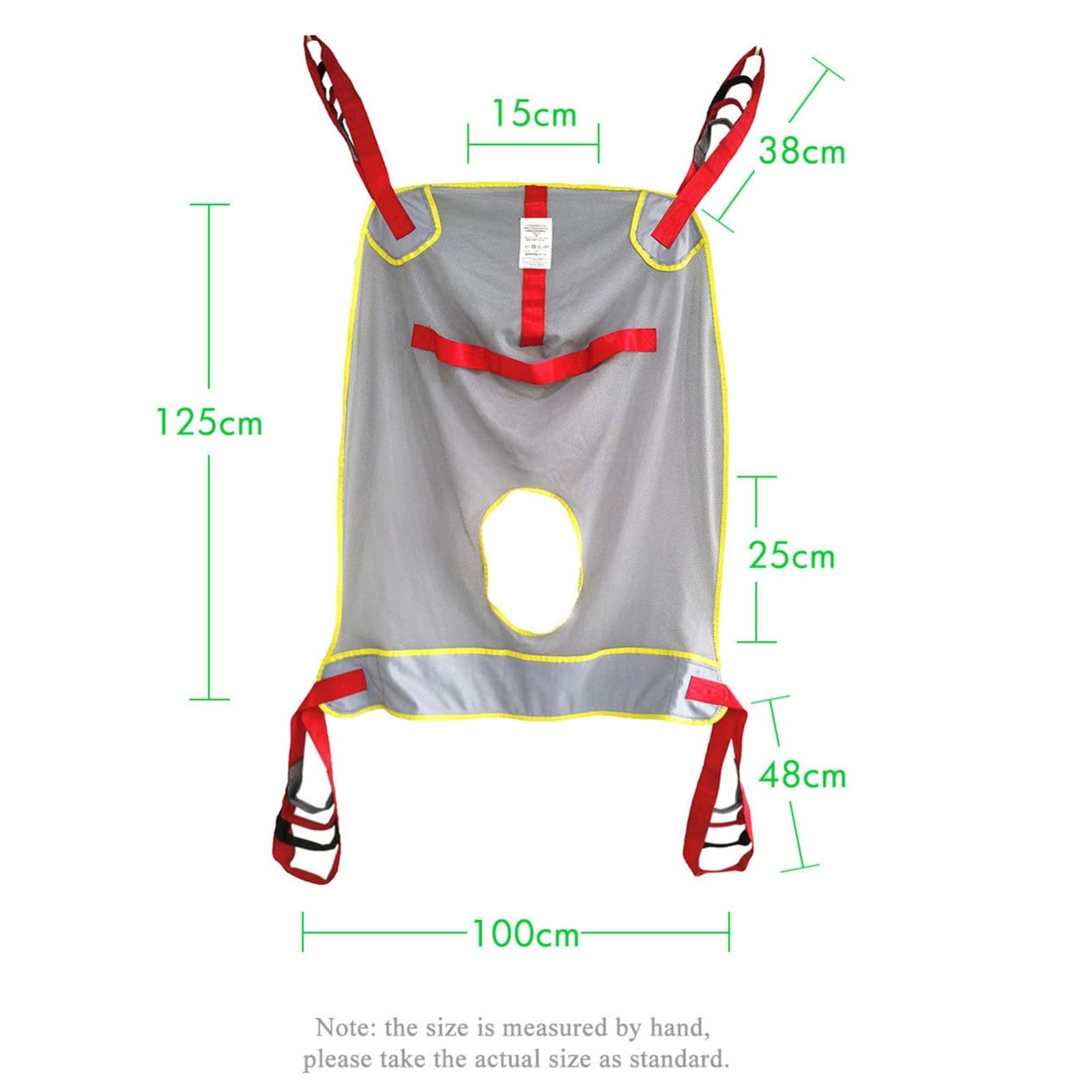 Heavy Duty Patient Lift Sling - 230kg Capacity for Home & Hospital Use