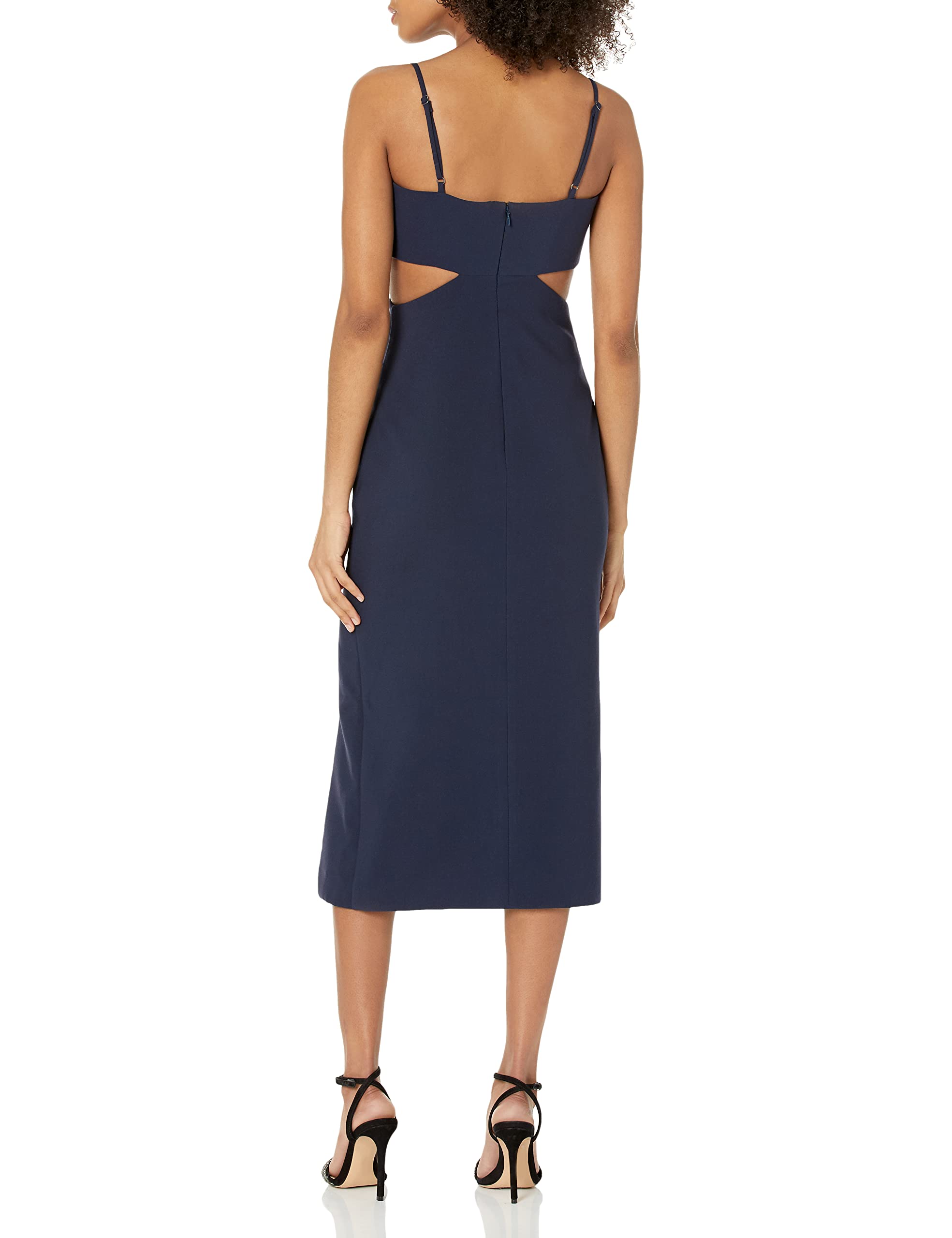 LIKELY Women's Kimmie Dress - Flowy Summer Midi Dress with Floral Print, V-Neck & Ruffle Sleeves | Perfect for Beach Vacations, Date Nights & Brunch Outings