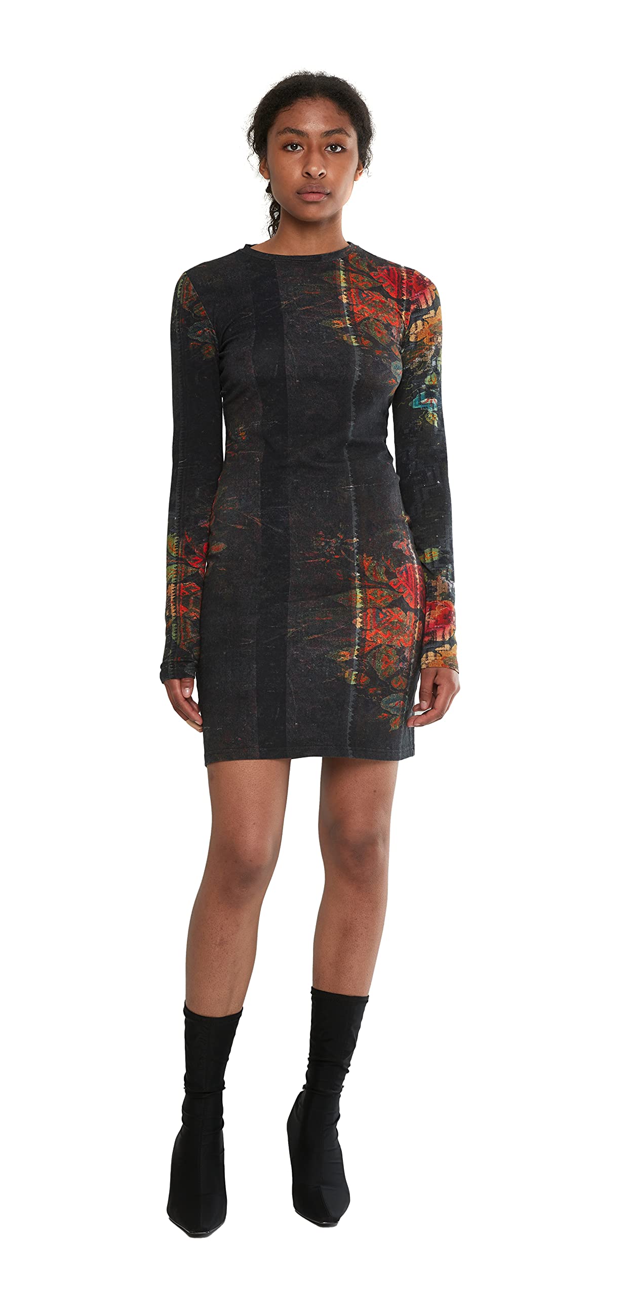 GaryGraham422 Women's Long Sleeve Casual Dress - Elegant Flowy Midi Dress with Pockets for Work, Party & Everyday Wear | Perfect for Office, Date Night & Fall Season Outfits