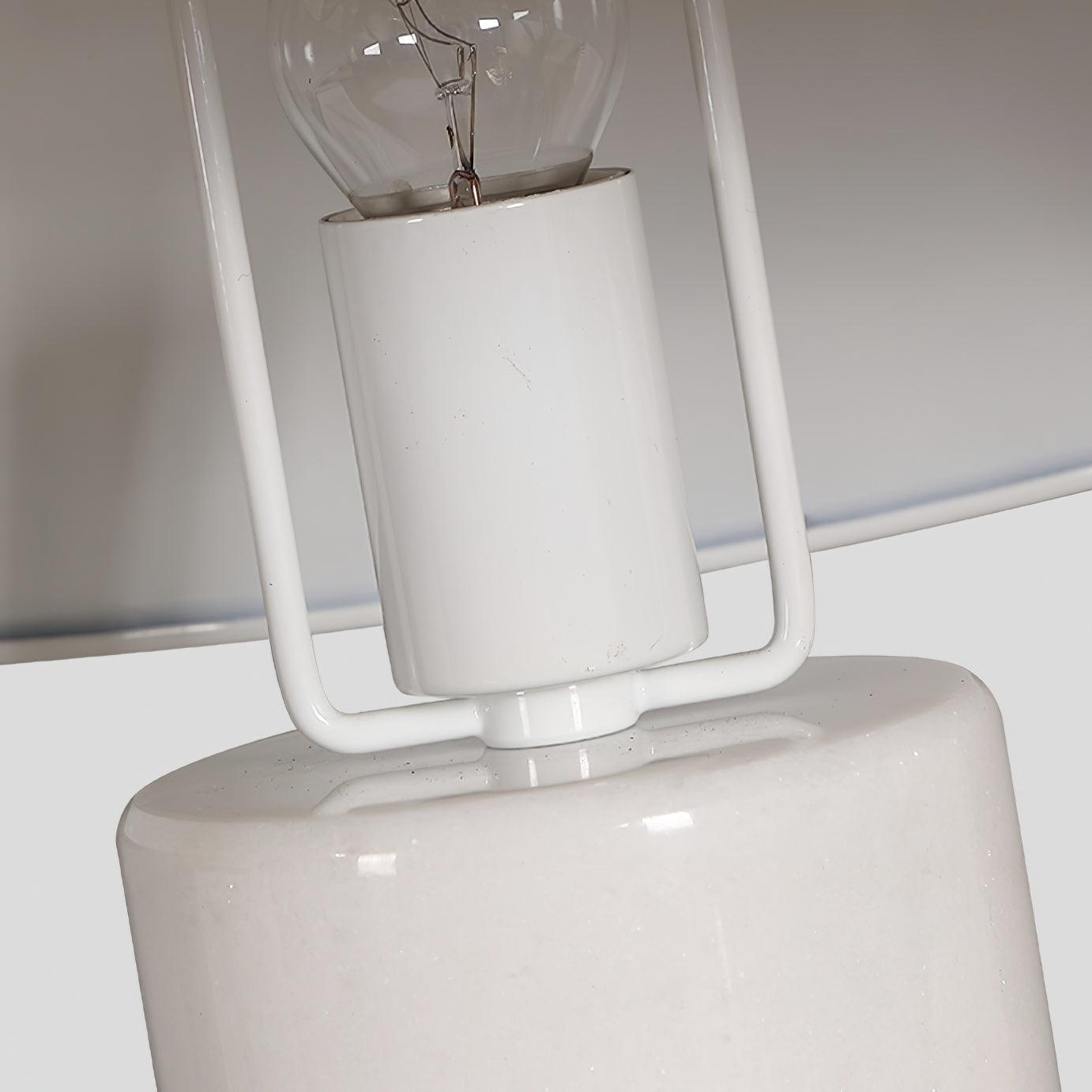 Elegant Adelaide Marble Table Lamp - Modern Home & Office Decor, Perfect for Bedroom, Living Room, and Study Desk Lighting
