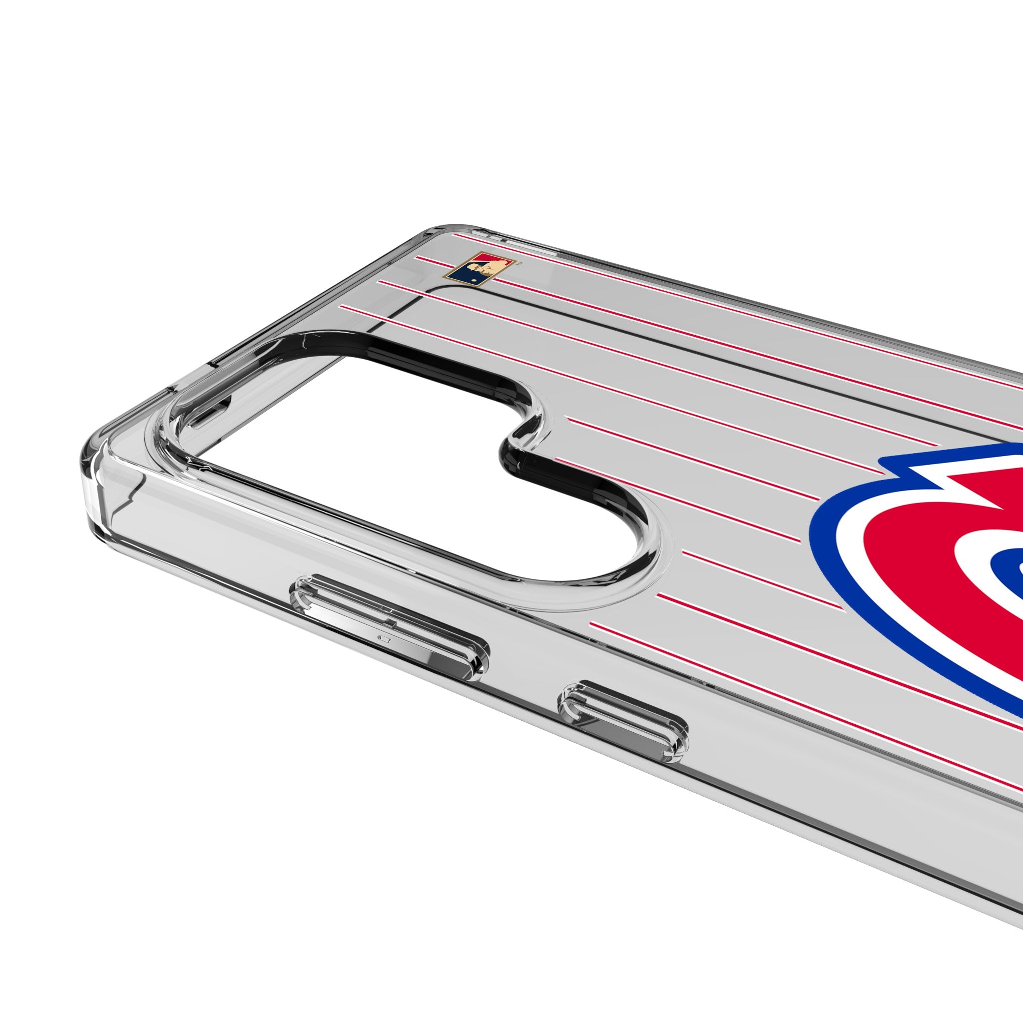 Atlanta Braves 1972-1980 Cooperstown Collection Pinstripe Clear Phone Case for Samsung Galaxy - Perfect for Baseball Fans & Game Day Protection