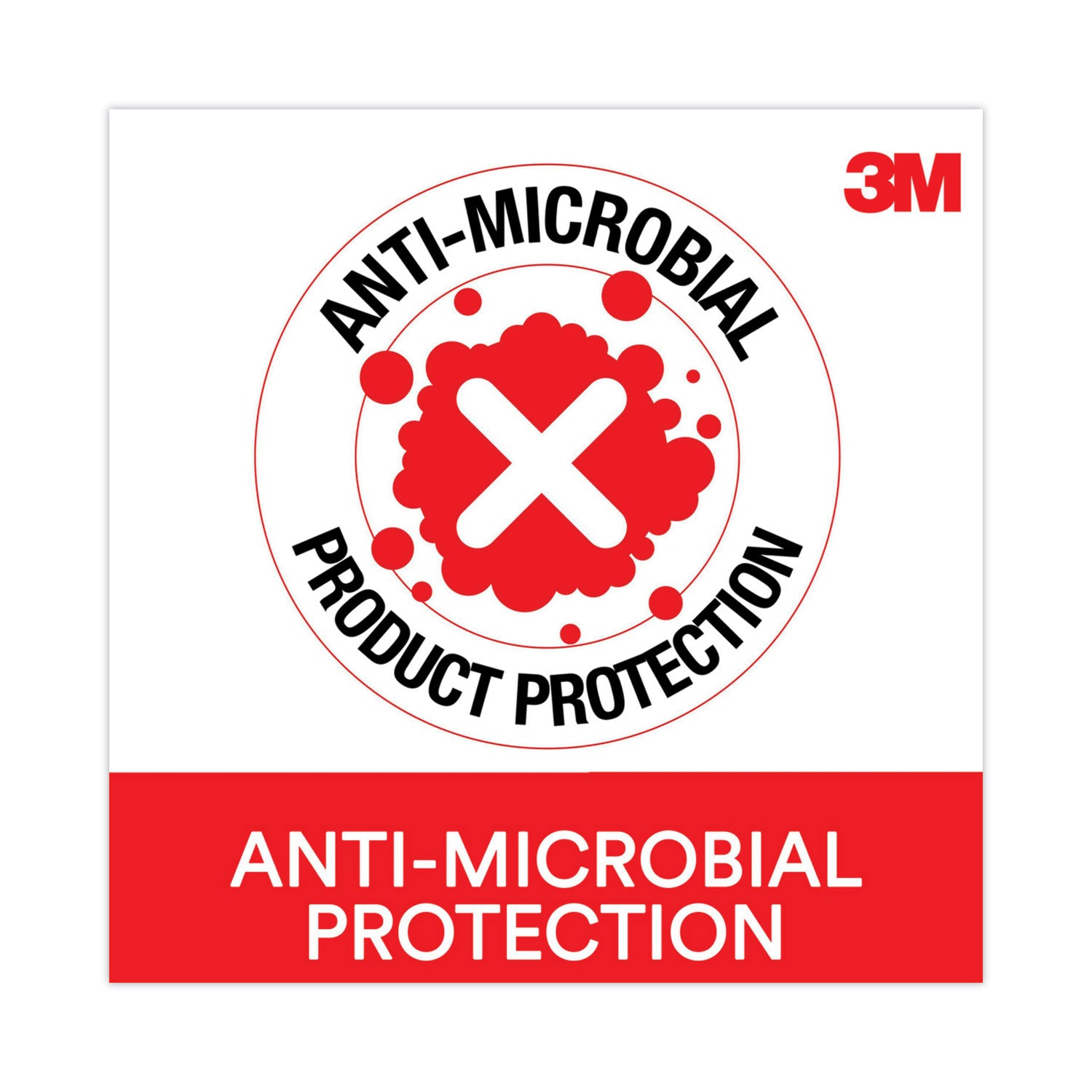 3M™ Antimicrobial Foam Keyboard Wrist Rest - 18