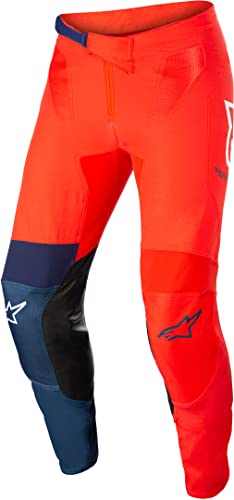 Bright Red/Dark Blue/White