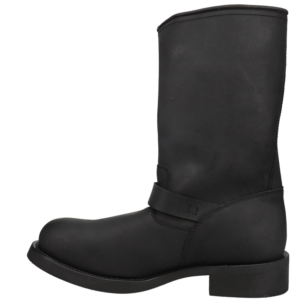 Dingo Boots Men's Rob Western Cowboy Boots - Black, Size 12 US - Perfect for Rodeo, Country Dancing & Western Fashion