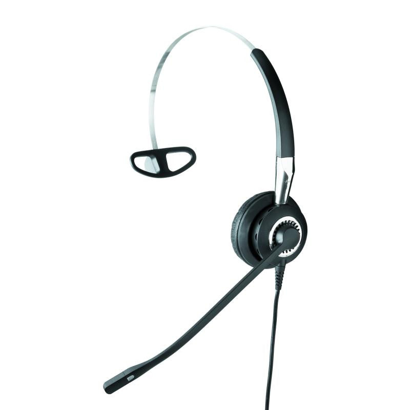 Jabra BIZ 2400 Mono Noise-Canceling Headset with 82mm Microphone - Professional Office Headset for Clear Calls & Online Meetings