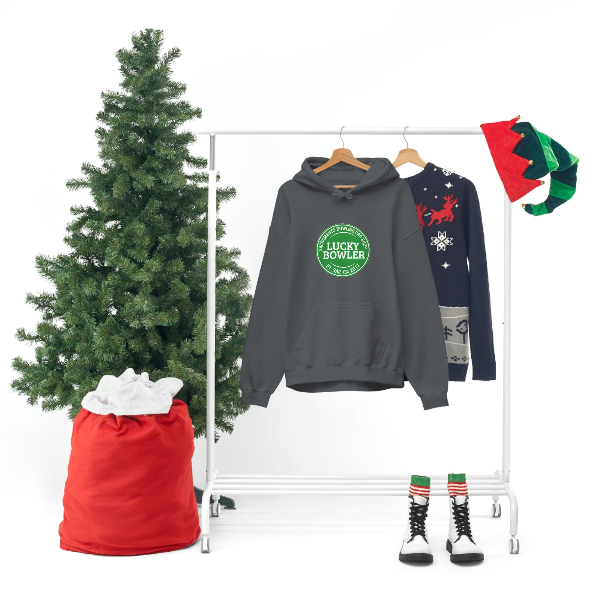 Lucky Hoodie #3 with QR Code - Stylish Unisex Pullover for Men & Women - Perfect for Casual Wear, Street Fashion, and Social Media QR Code Sharing