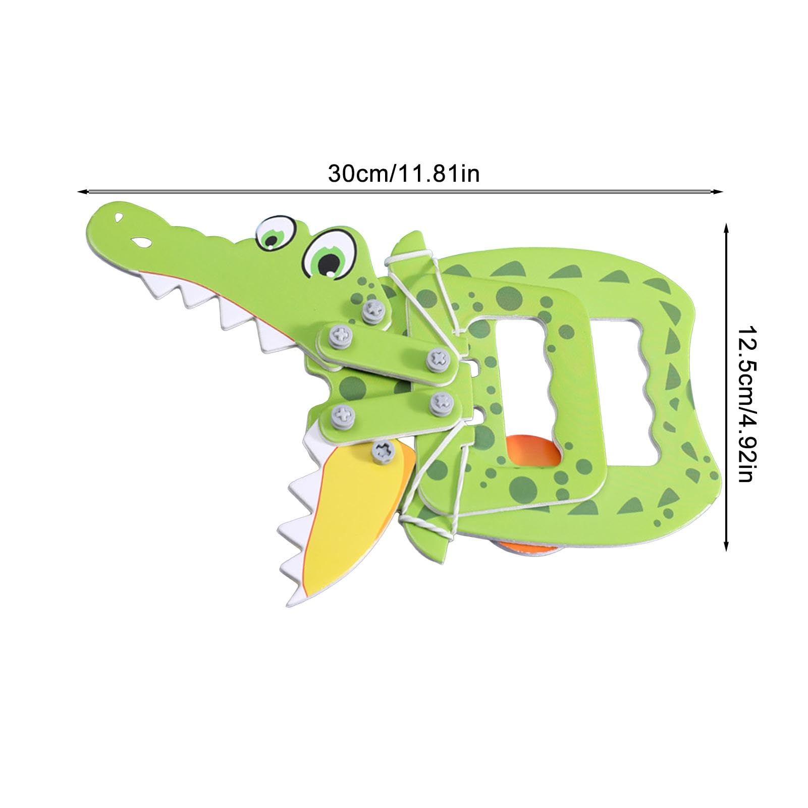 Vriusi Crocodile Toys - Realistic Alligator Animal Model for Kids, Educational Preschool Classroom Party Favors, Interactive Crocodile Games & Learning Toys - Perfect for Birthday Gifts, STEM Activities, and Animal-Themed Playtime