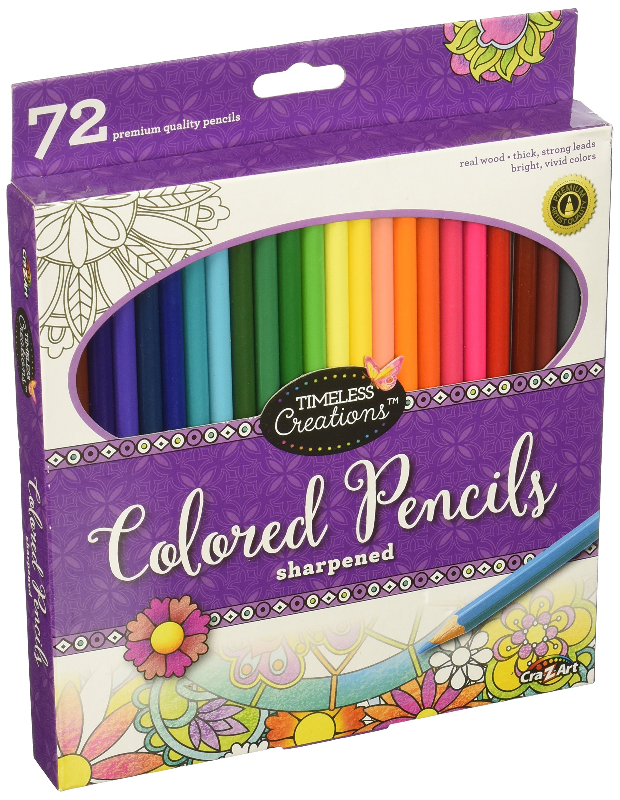 Cra-Z-Art 72ct Colored Pencils - Pre-Sharpened for Art & School Projects