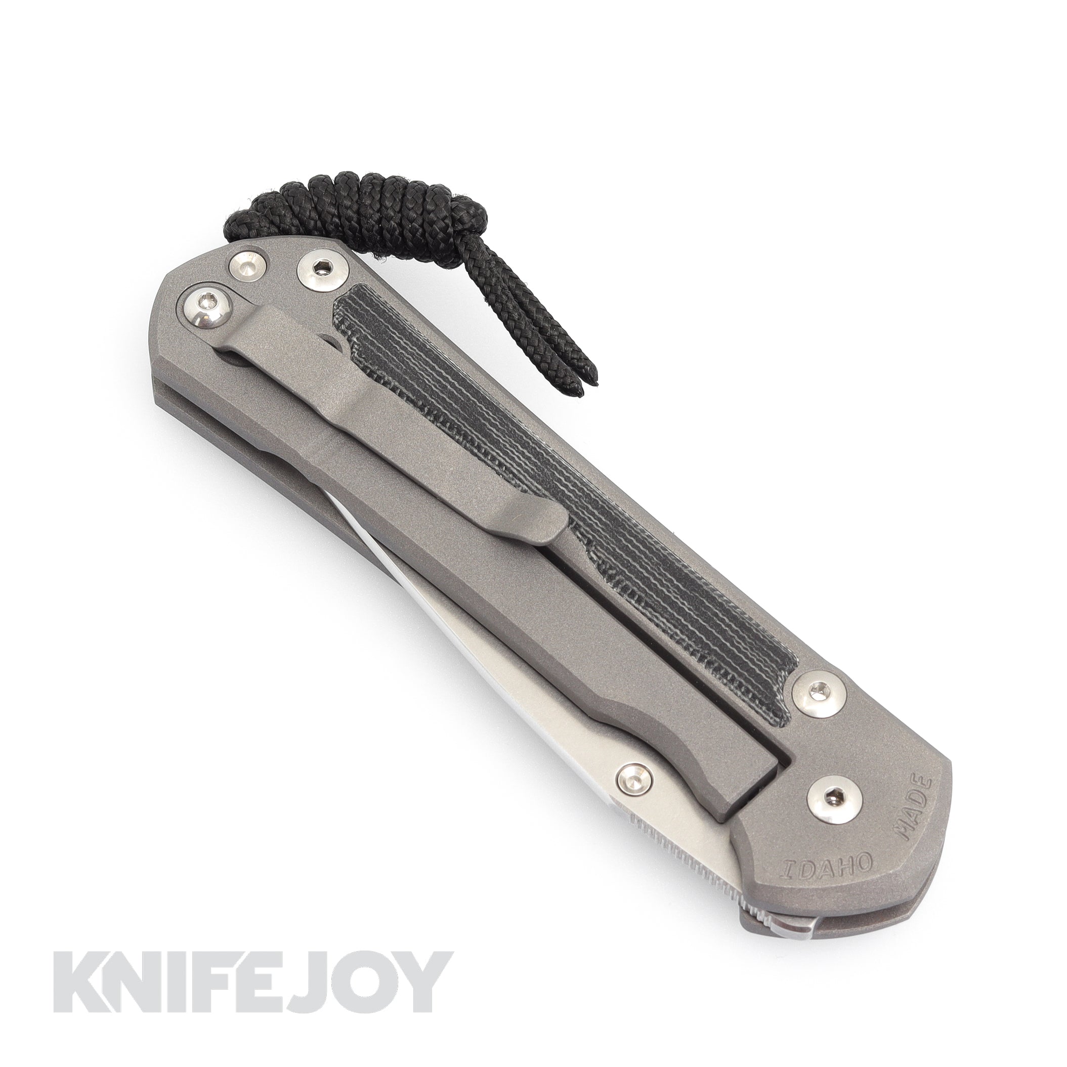 Chris Reeve Knives Large Sebenza 31 Folding Pocket Knife - Magnacut Drop Point Blade, Black Canvas Micarta Inlays - EDC, Camping, Hunting & Outdoor Survival Gear