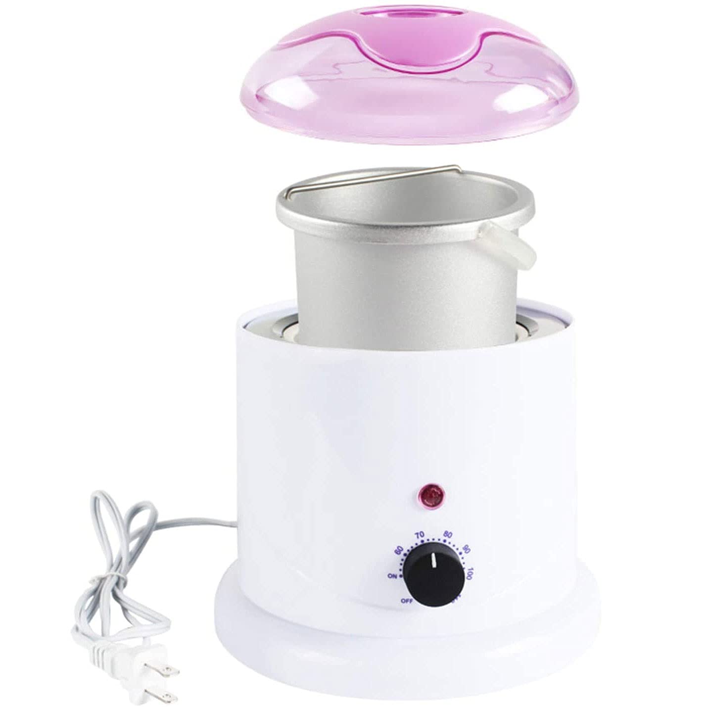 360° Fast Heating Wax Warmer with Temperature Control - Portable Paraffin Wax Melter for Legs, Face, Underarms & Bikini - Perfect for Spa, Home Relaxation & Professional Hair Removal