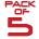 Pack of 05