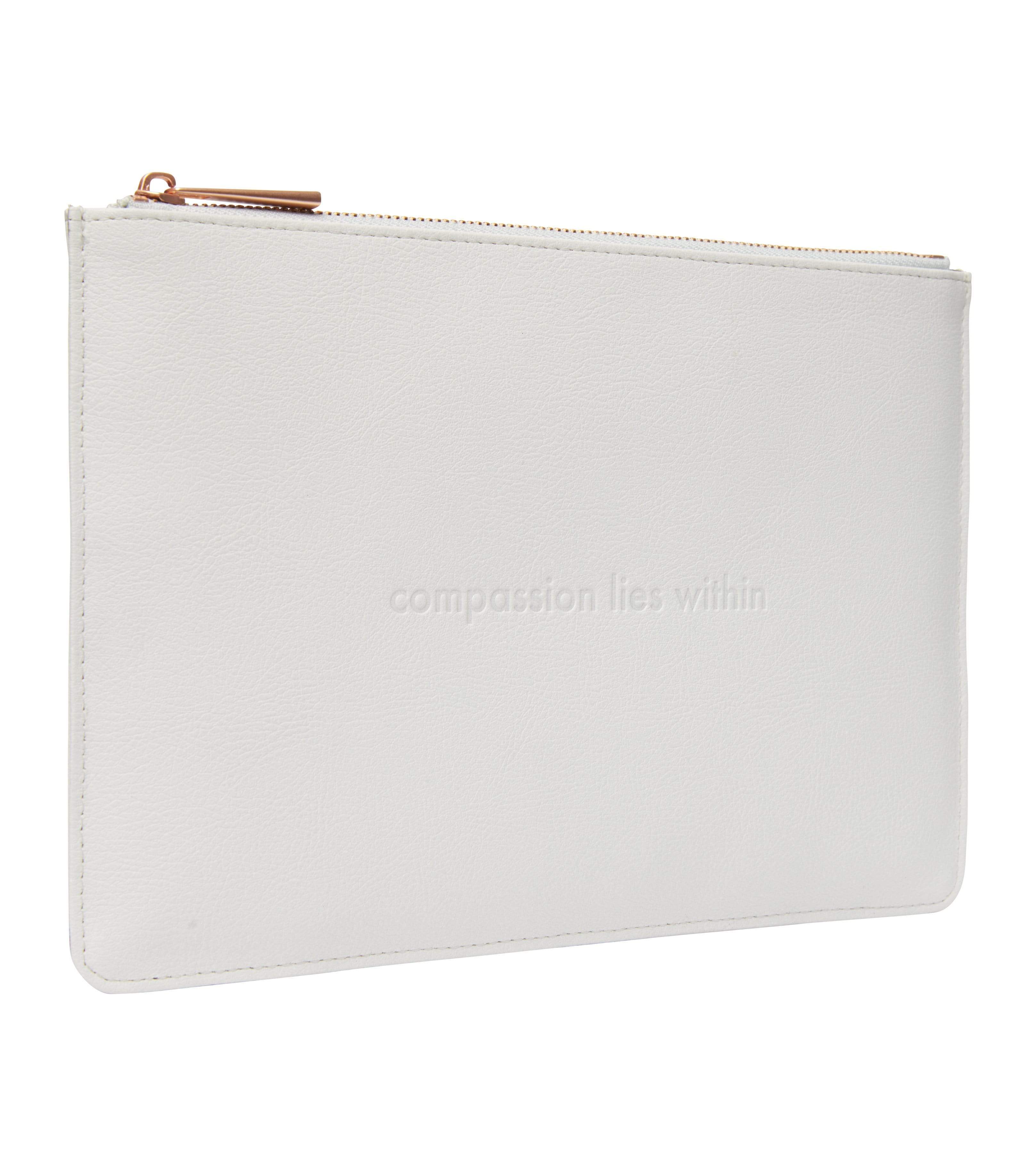 Premium Vegan Leather Apple Pouch - Classic Essentials Light Grey Case for iPhone 13/14/15 | Slim Protective Sleeve for Daily Use, Travel & Work Accessories