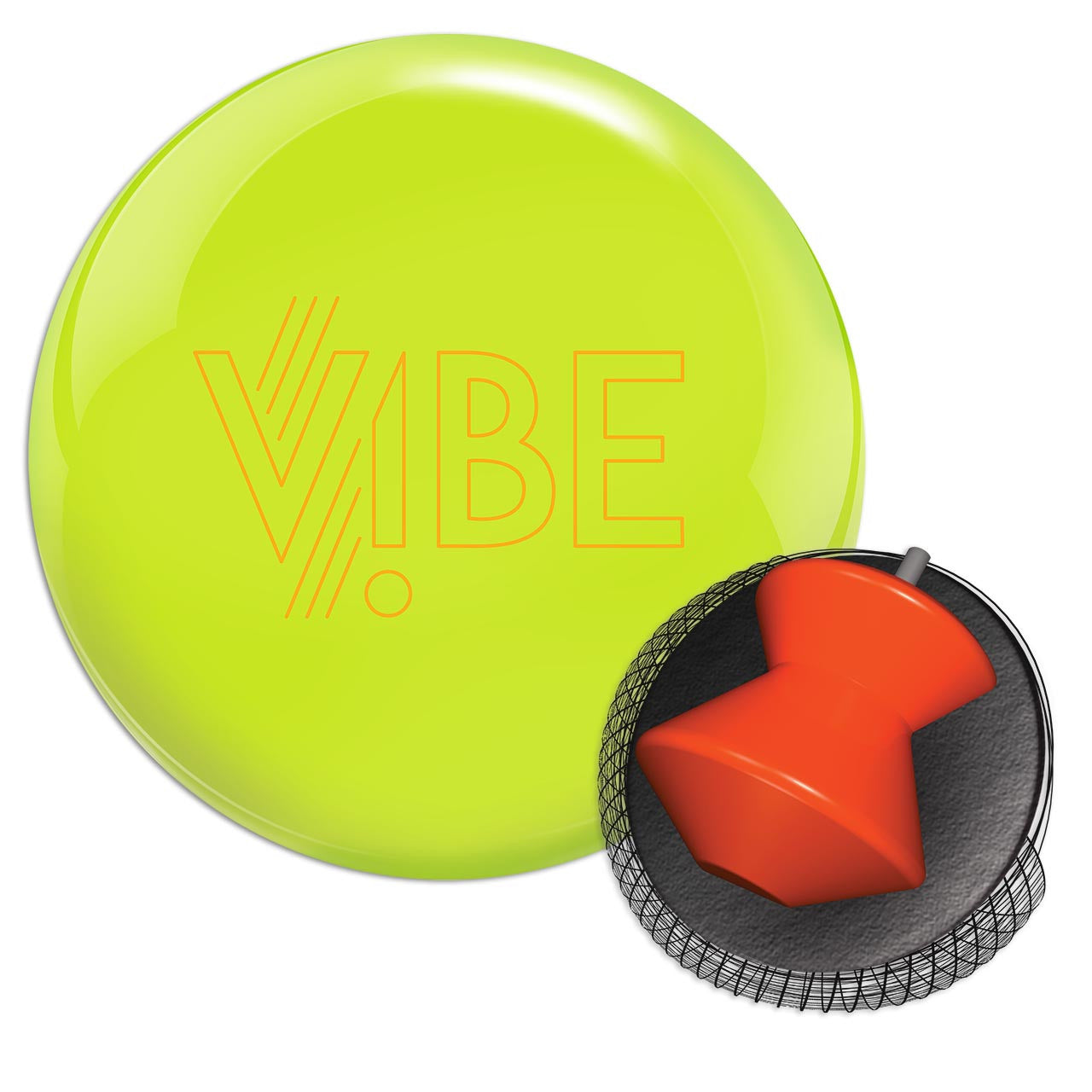 Hammer Radioactive Vibe Bowling Ball - High Performance Reactive Resin for Strikes & Spares | Perfect for League Play & Tournament Competition