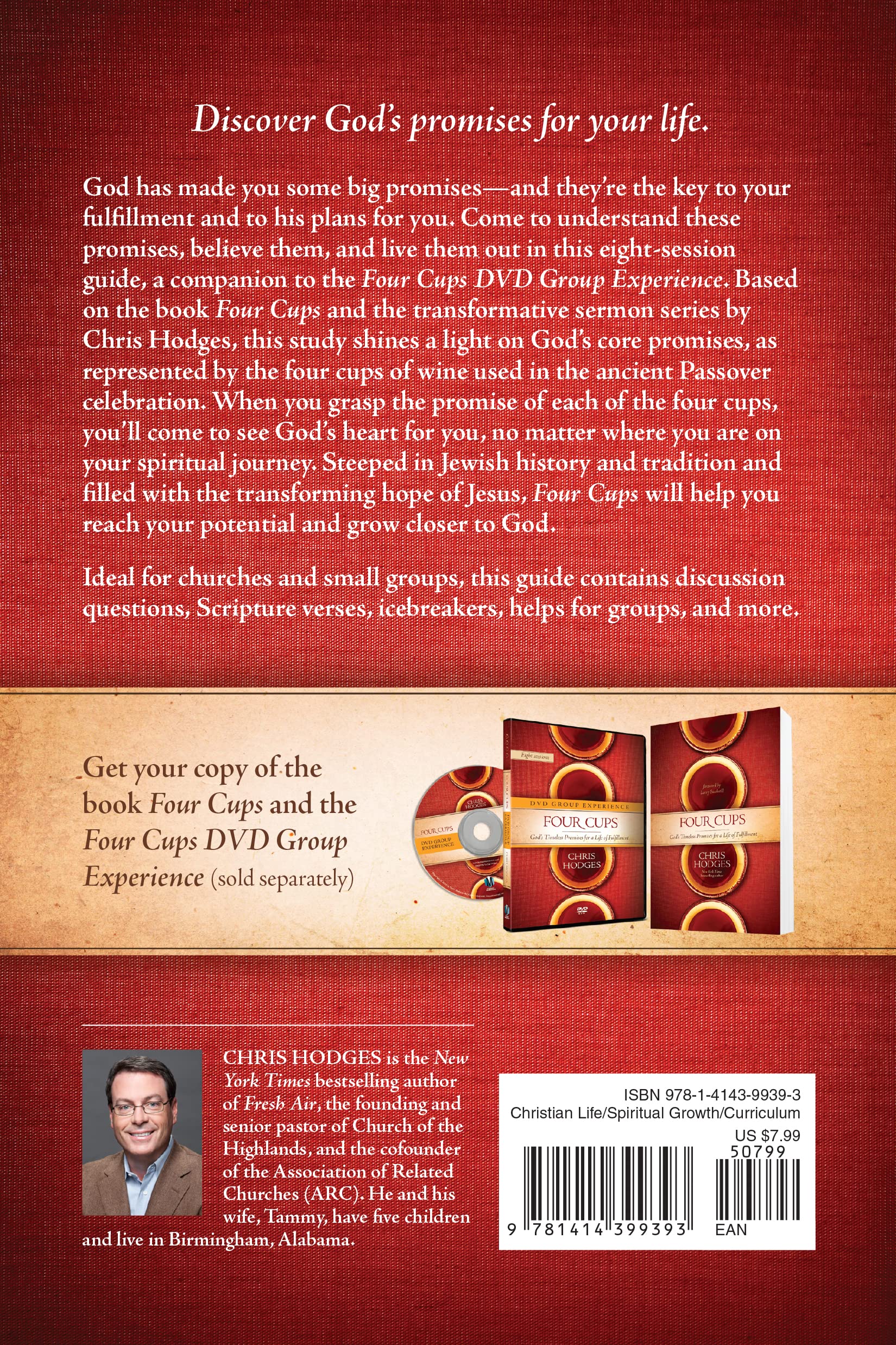 Four Cups Participant's Guide: God’s Timeless Promises for a Life of Fulfillment - Bible Study Workbook for Small Groups & Personal Devotion