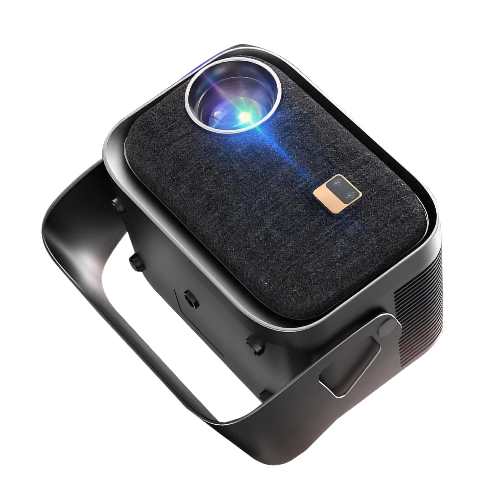 WUUISDNX 4K HD Smart Mini Projector - Android Home Theater Cinema Beam for Movies & Gaming | Portable for Indoor & Outdoor Use