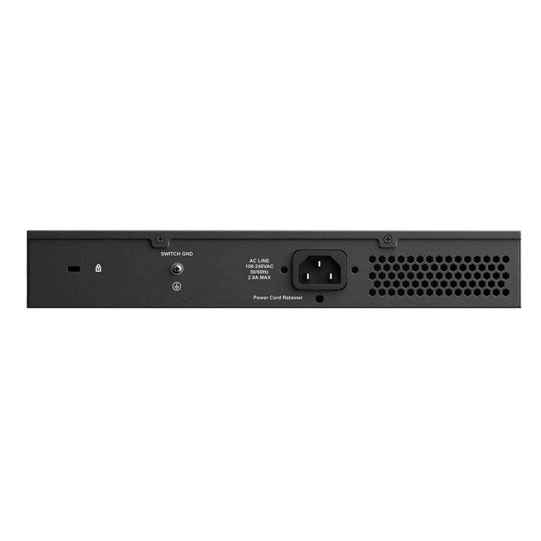 D-Link 8-Port/10-Port Unmanaged PoE Switch with 1 Gigabit Ethernet Port & 1 SFP Uplink Port, 125W PoE Budget, Fanless Rackmount Plug & Play (DGS-1010MP) - Black | Ideal for Home Office, Small Business Network & IP Camera Systems