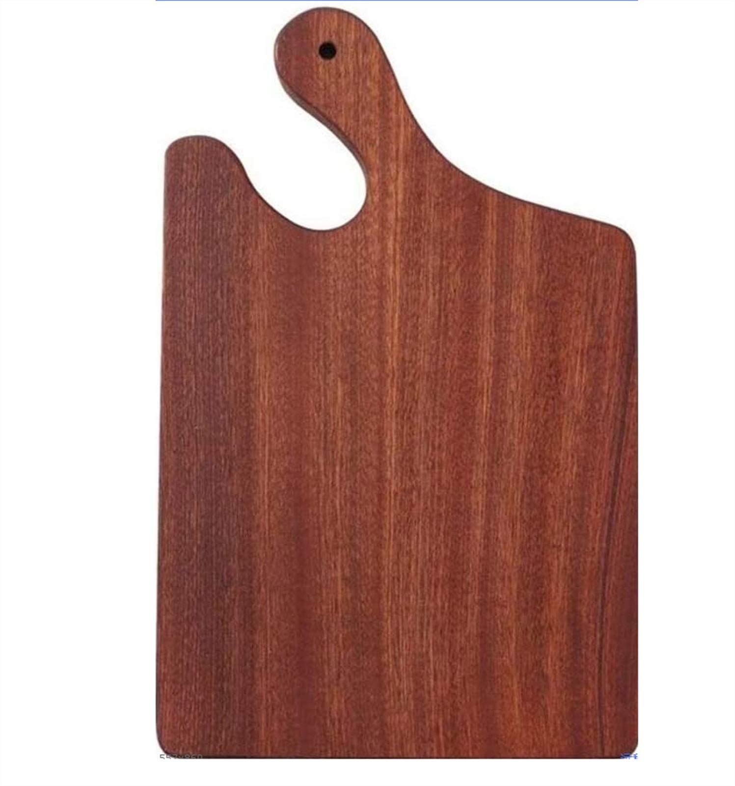 Premium Walnut Wood Cutting Board with Handle - Durable Hardwood Chopping Board for Kitchen, Serving Tray for Bread, Cheese & Charcuterie - Perfect for Home Cooking, Entertaining & Rustic Kitchen Decor