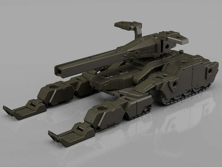 Bandai 30 Minutes Missions 30MM EV-03 1/144 Scale Extended Armament Vehicle Tank Model Kit (Olive Drab) - Perfect for Military Model Builders & Sci-Fi Hobbyists