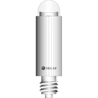 Pediatric Laryngoscope Light with Frosted Nickel Knurled Base - Model 07 1100 | Ideal for Medical Exams & Emergency Procedures