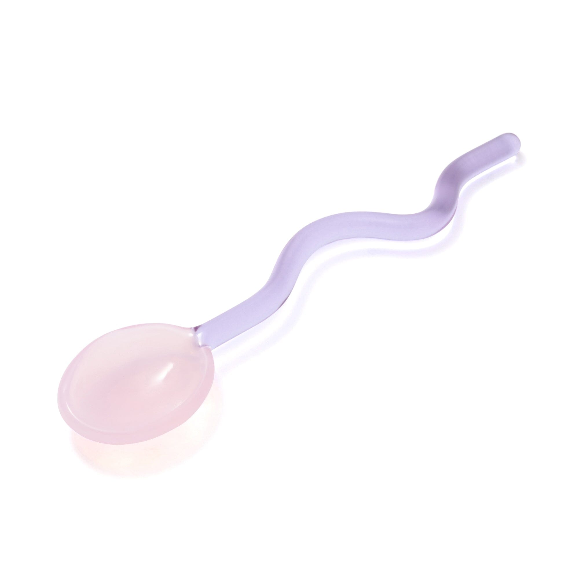 Premium Pink & Purple Glass Cocktail Muddler - Bar Spoon for Mojitos, Old Fashioned & Mixology - Perfect for Home Bars & Bartending Gifts