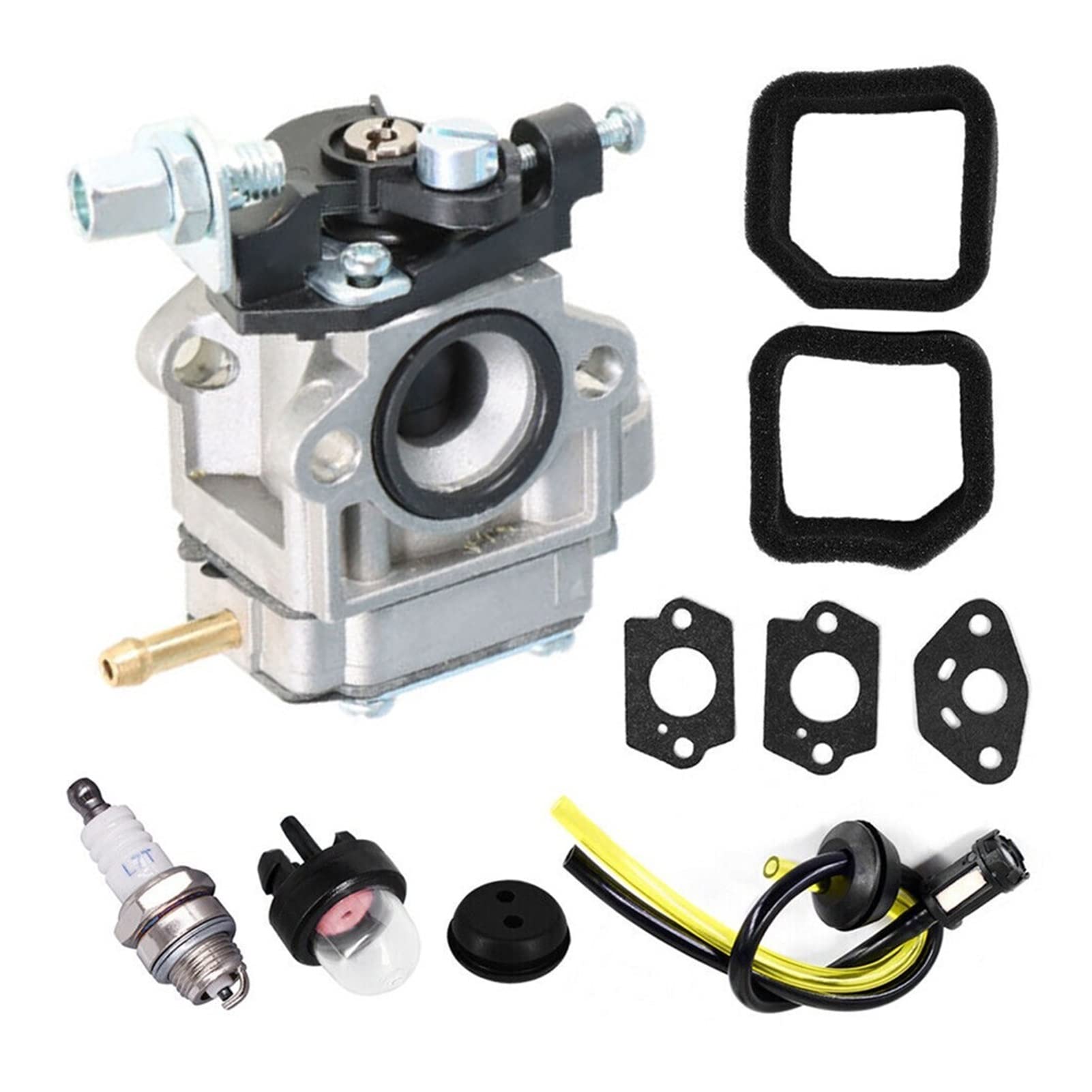 10Pcs Carburetor Replacement for HOM-Elite HLT25CNC HBC25SJSN HLT25CDSNC HLT25CNC RLT26CDSN & Ryobi RLT26CDSN String Trimmer - Compatible with Echo Trimmer Parts - Perfect for Lawn Maintenance and Garden Care