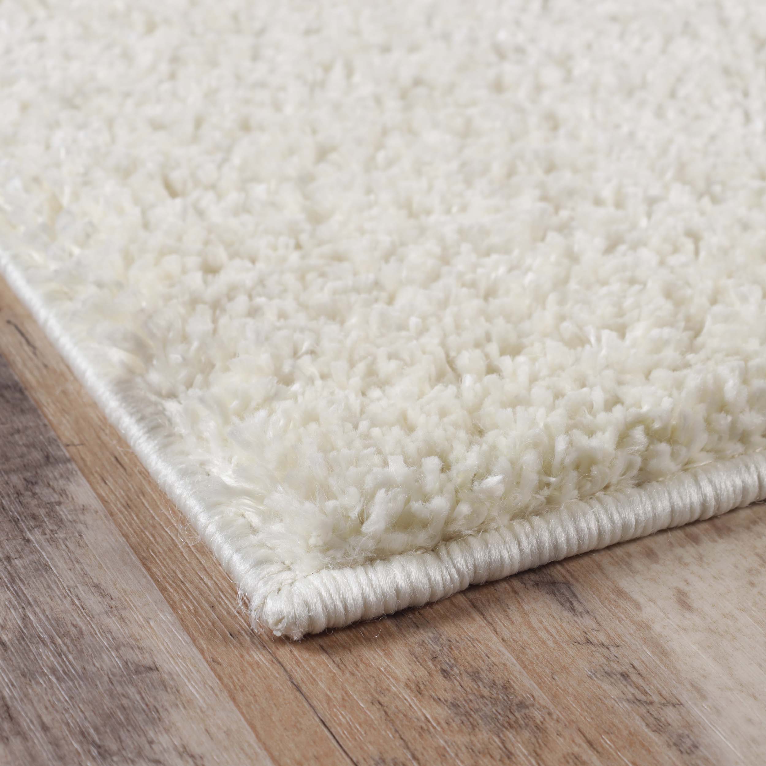 Berlin Solid Indoor Plush Shag Runner Rug - Soft Area Rug for Living Room, Bedroom, Nursery - Non-Slip Comfortable Floor Mat for Home Decor