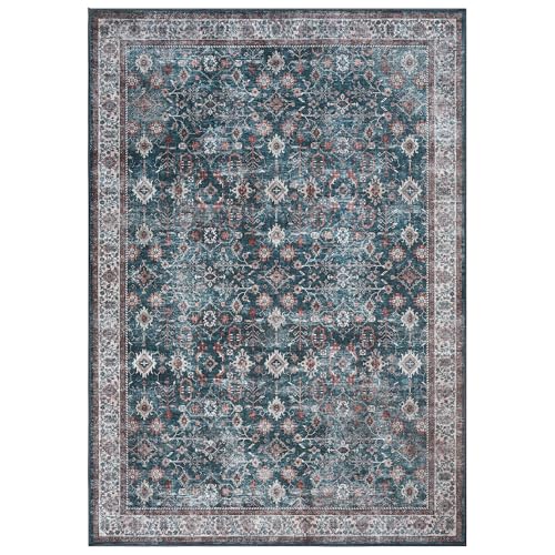 Multi Navy Teal Lvn 34