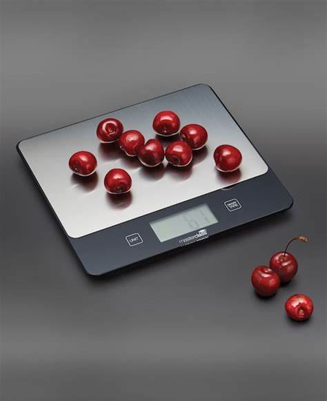 MasterClass Electronic Duo Kitchen Scales - Precise Digital Food Scale for Baking, Cooking & Portion Control | Perfect for Home Chefs & Meal Prep