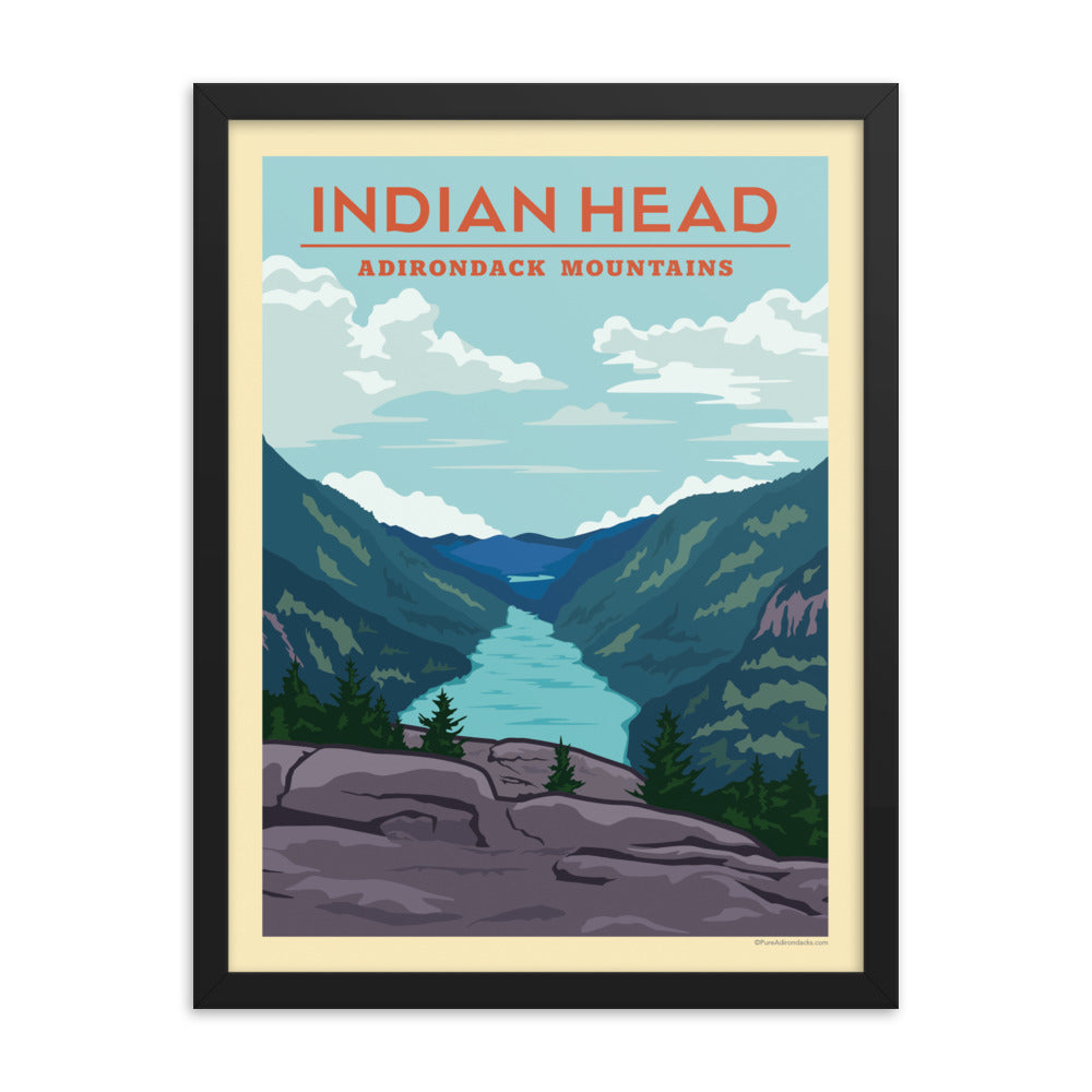 Indian Head Viewpoint Poster - Premium Wall Art Decor for Home, Office & Gifts | Scenic Landscape Print for Living Room, Bedroom & Studio