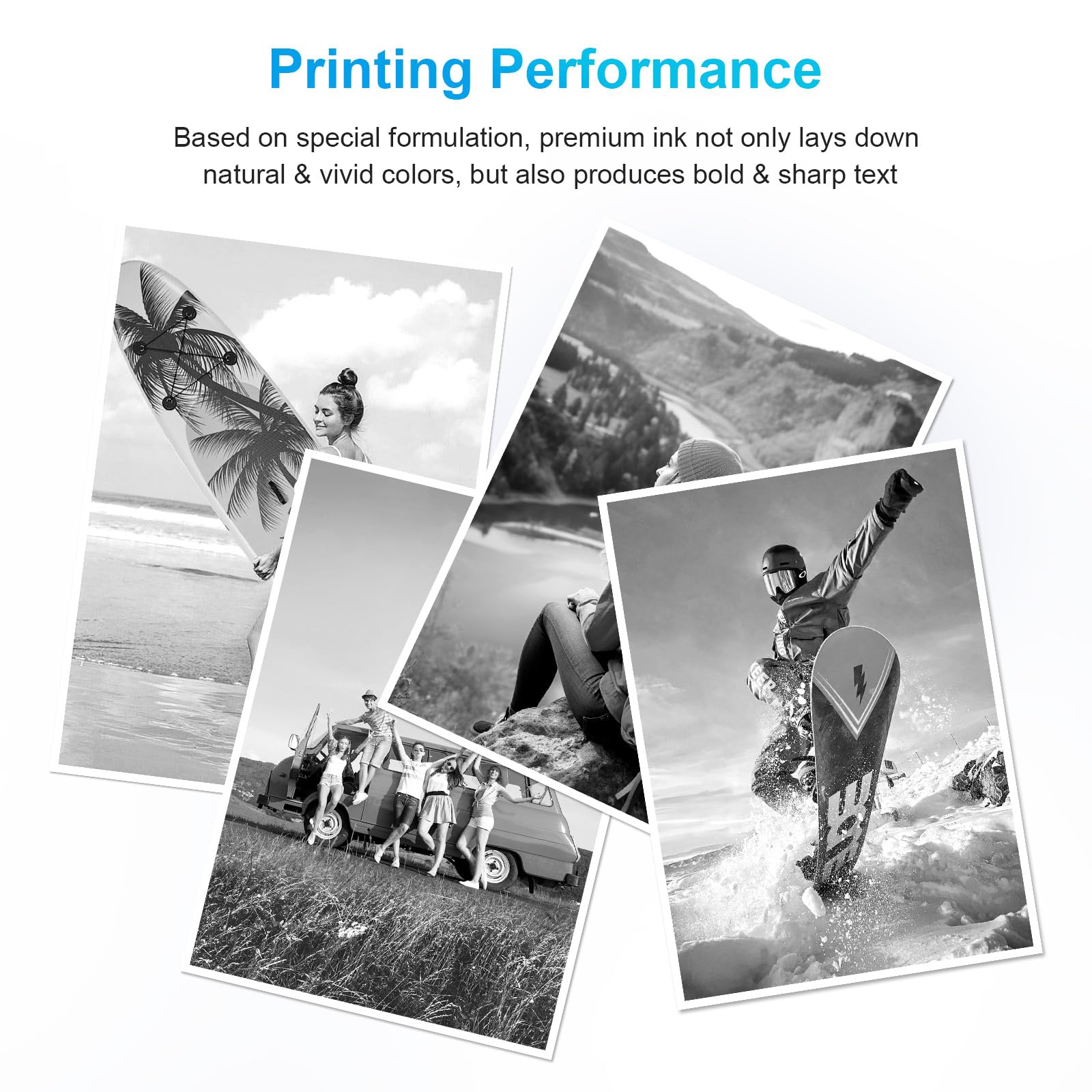Remanufactured HP 63 XL Black Ink Cartridge (2-Pack) - Compatible with HP 3830, 5255, 4650, Envy 4520 & More Printers | High-Quality Printer Ink Replacement for Home & Office Use