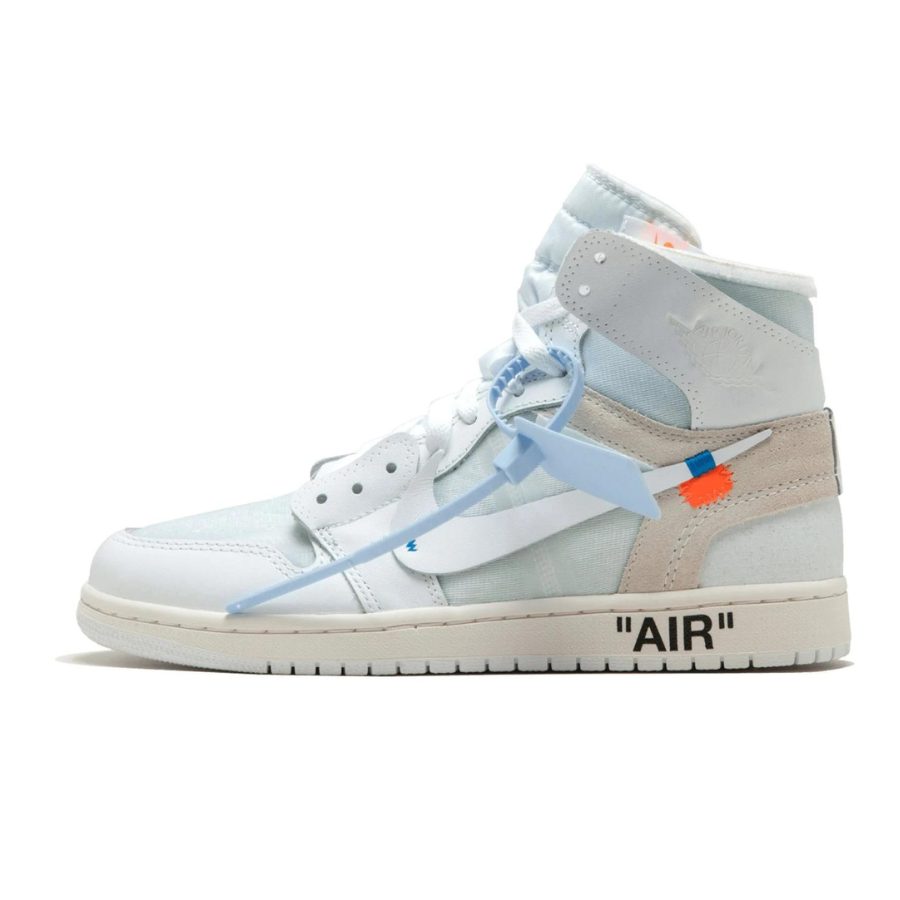 Air Jordan 1 Retro High OG Off-White White Euro Exclusive Sneakers - Perfect for Streetwear Fashion & Sneaker Collectors