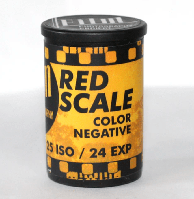FPP Red Scale 35mm Color Film Roll - Unique Vintage Film Photography for Creative Shots - Perfect for Artistic Projects, Travel & Retro Photography