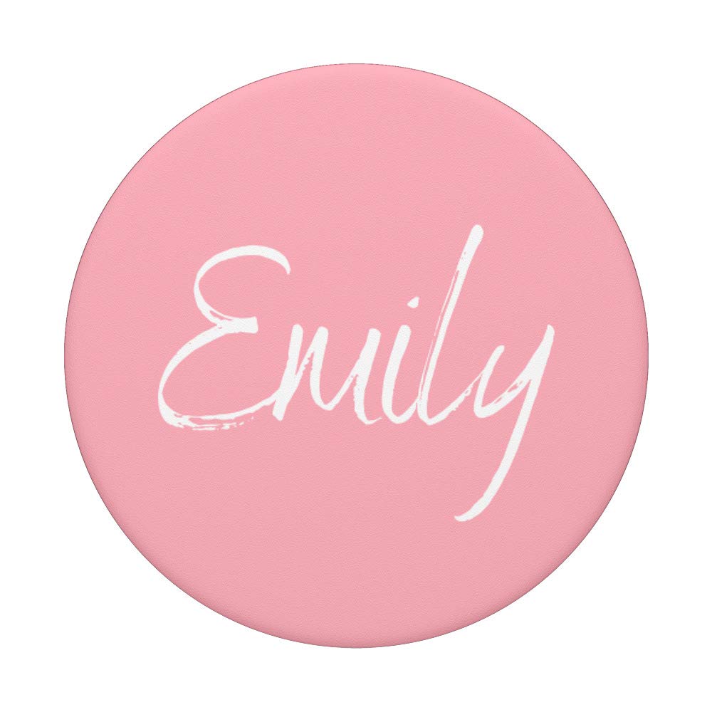 Emily PopSockets PopGrip: Swappable Phone Grip & Stand for iPhone, Samsung, Tablets - Perfect for Selfies, Videos, and Hands-Free Use