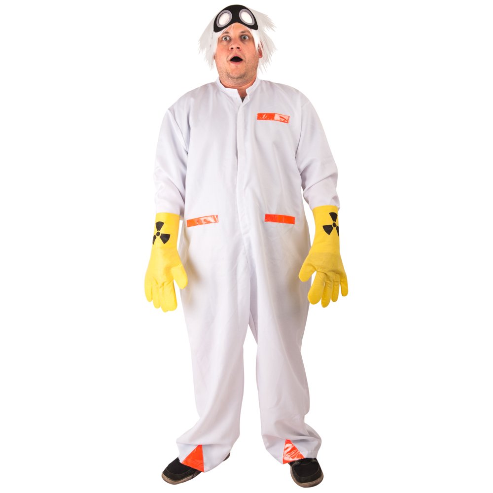 Wilton Adult Time Travel Doctor Costume - Standard Size Halloween Cosplay Outfit for Parties & Themed Events