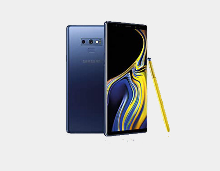 Samsung Galaxy Note 9 N960F/DS 128GB 6GB RAM Dual SIM GSM Unlocked Smartphone (Ocean Blue) - Perfect for Business Professionals & Mobile Gaming