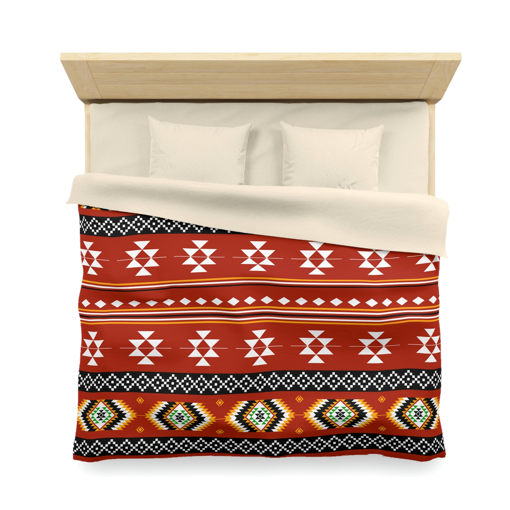 Premium Microfiber Duvet Cover Set - Soft Breathable Bedding for Queen/King Size Beds - Sahara Frontier Collection - Perfect for Cozy Bedroom Decor & Guest Room Essentials