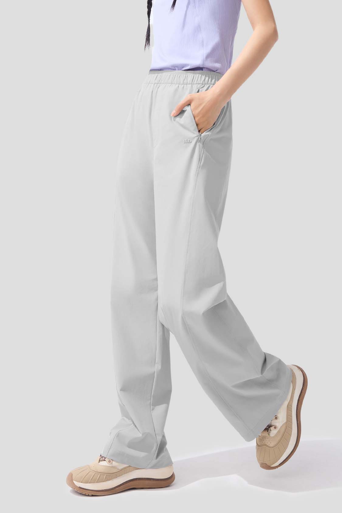 Chill Women's Cooling Quick Dry Straight Pants UPF50+ Sun Protection - Perfect for Hiking, Yoga, Travel & Summer Outdoor Activities