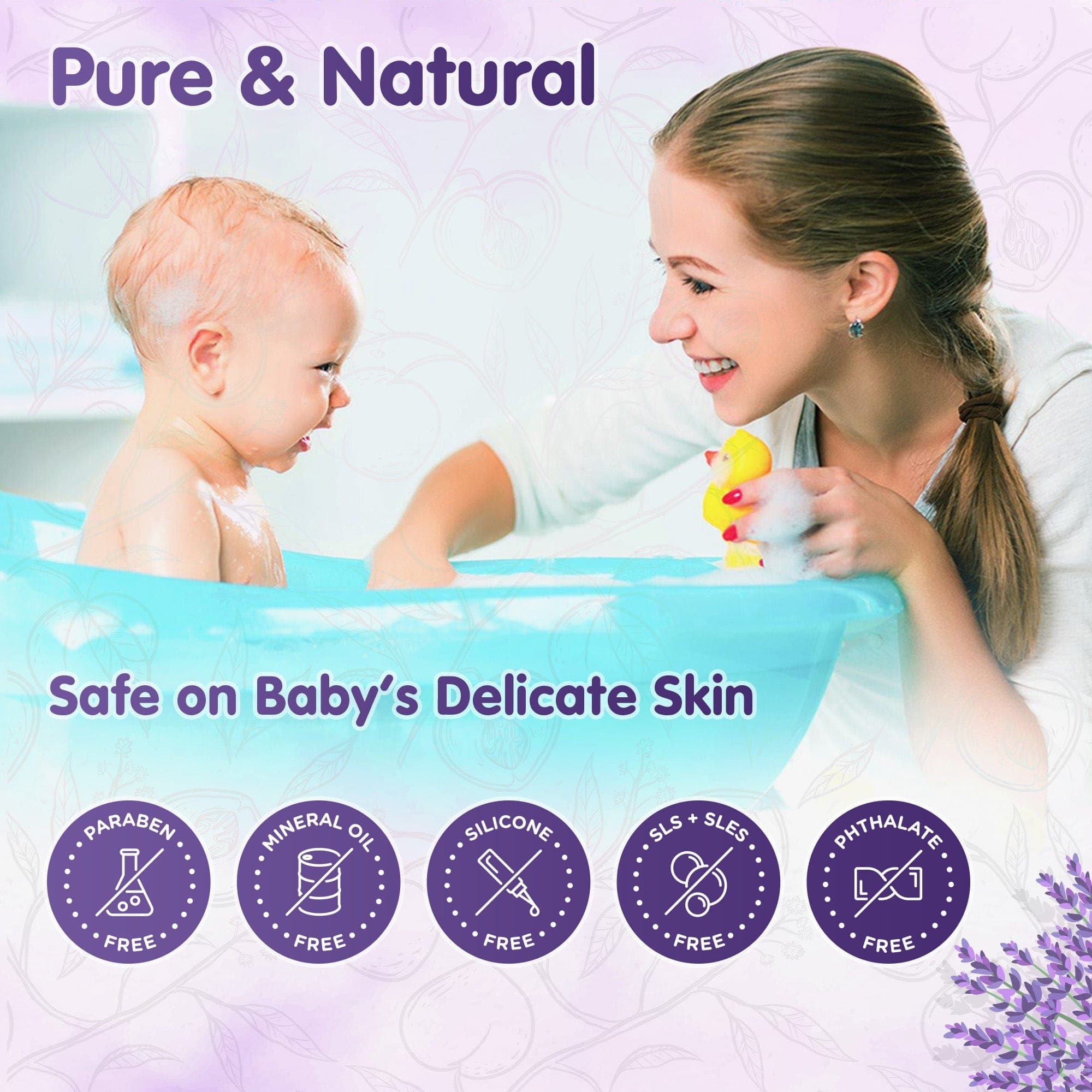 Organic Baby Soap Bar - Gentle Cleansing, Toxin-Free & pH Balanced for Sensitive Skin | Safe Certified, Made in USA | Pack of 2 | Perfect for Newborns & Toddlers Bath Time (Expiry March 2024)