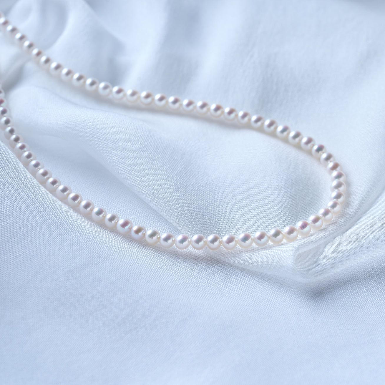 18K Gold Freshwater Pearl Necklace for Women - Elegant Cultured Pearls Jewelry Gift for Wedding, Anniversary & Special Occasions