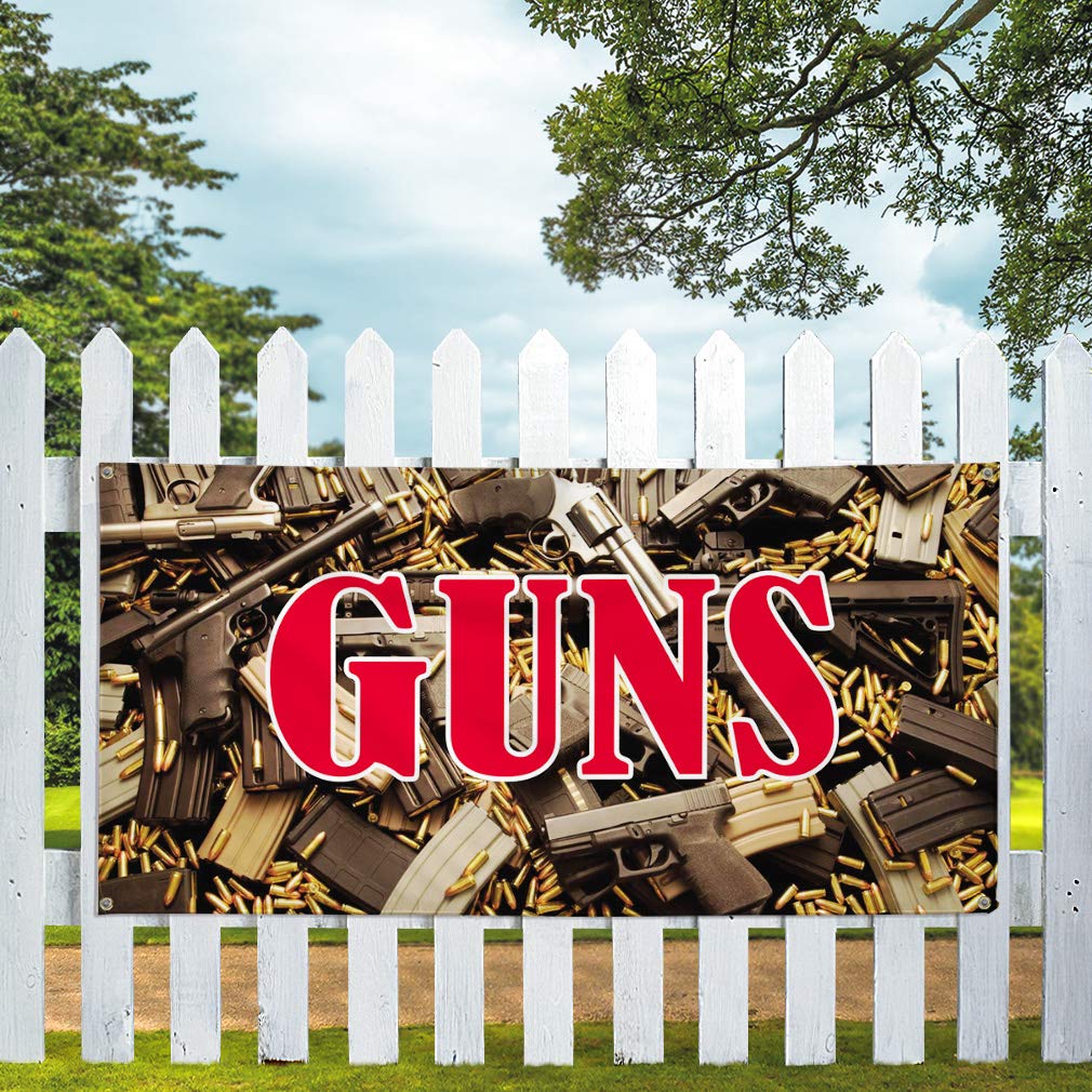 Durable Vinyl Banner 36x72 Inches - Weatherproof Outdoor Advertising for Military & Industrial Use