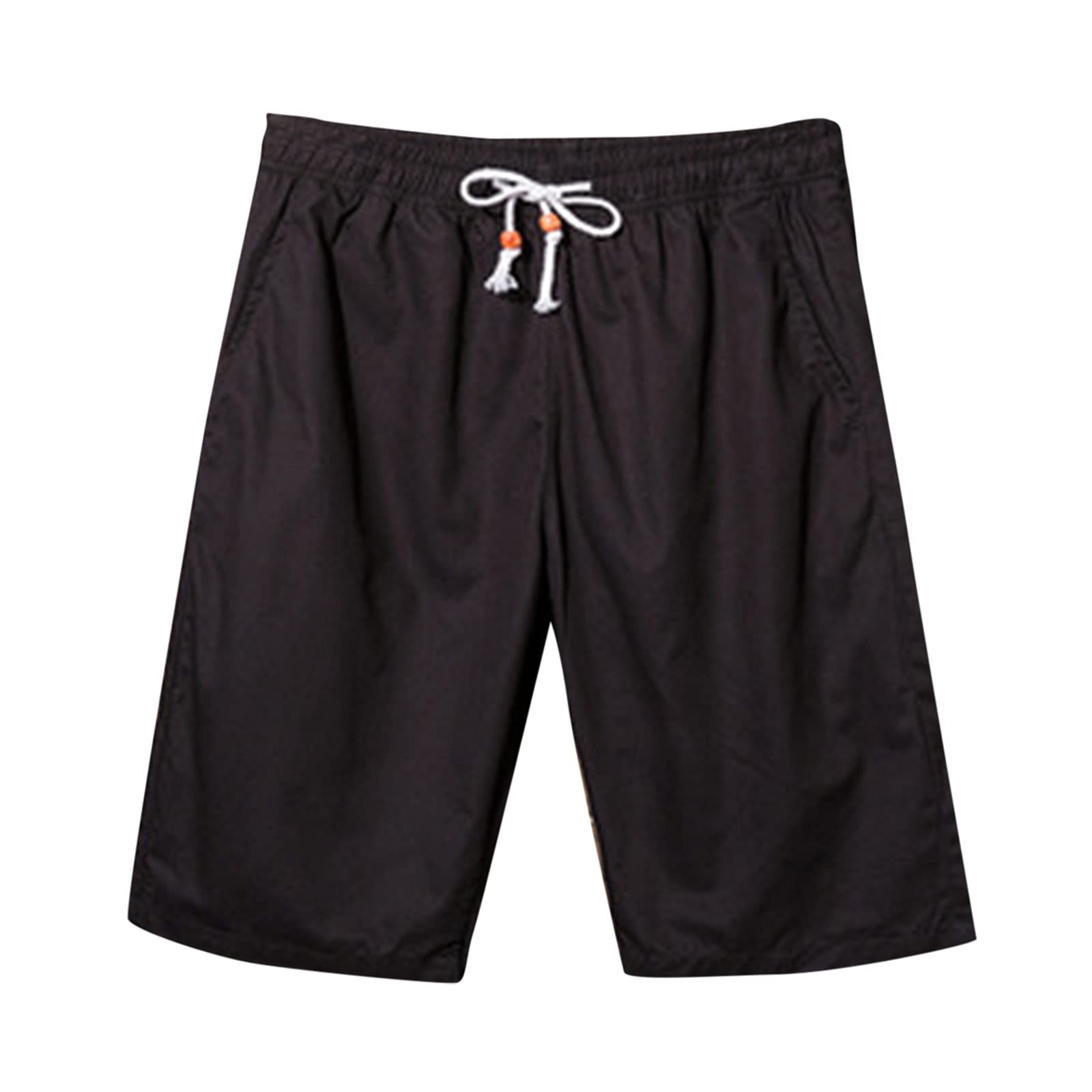 Men's Swim Shorts - Quick Dry Cropped Board Shorts for Beach, Pool & Summer | NEGJ Casual Washed Fashion Swimwear
