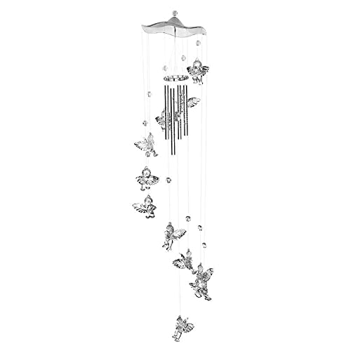 Romantic Antique Silver Wind Chimes - Home Decor for Garden & Porch