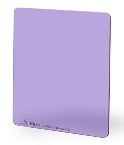 Kase Wolverine 100mm Shockproof Neutral Night Light Pollution Reduction Filter - Optical Glass for Astrophotography & Night Photography - Perfect for Stargazing, Cityscapes & Low Light Conditions