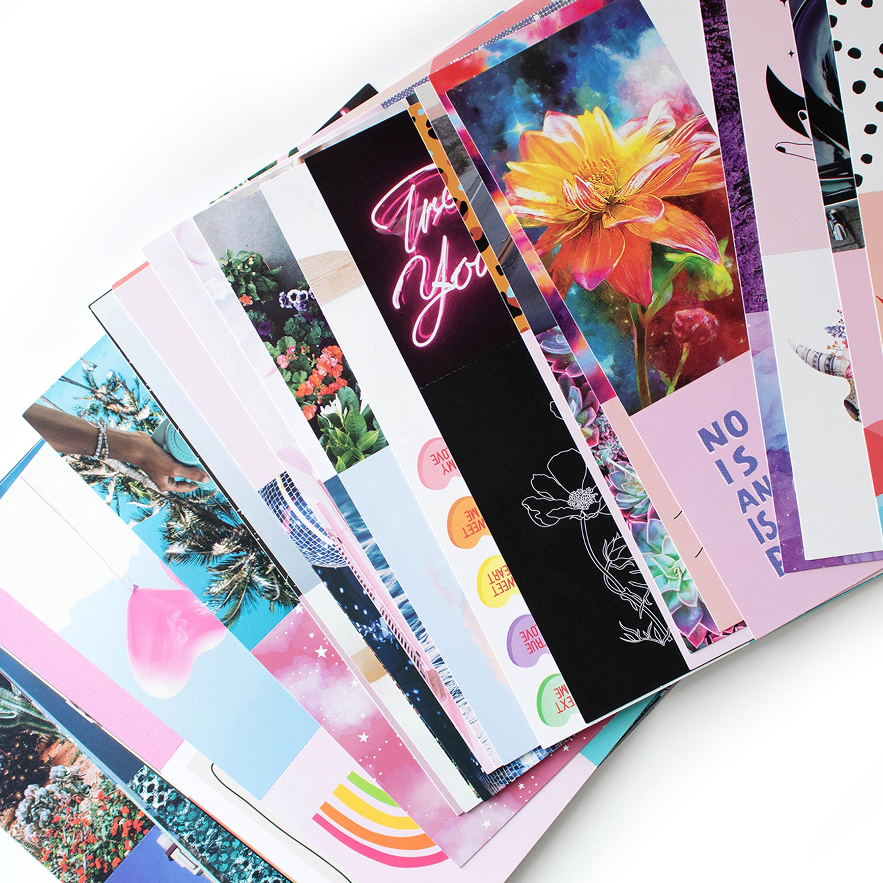 Art 101 Trendy Wall Collage Kit - 125 Piece Design Set for DIY Home Decor, Bedroom & Office Wall Art - Perfect for Teens, Dorm Rooms & Creative Spaces