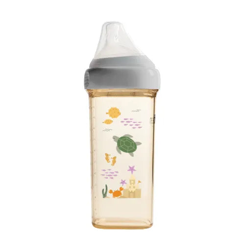Hegen Baby Bottle Set - Customizable & Reusable Feeding Bottles for Newborns & Infants - Perfect for Breastfeeding, Travel, and Daycare Use