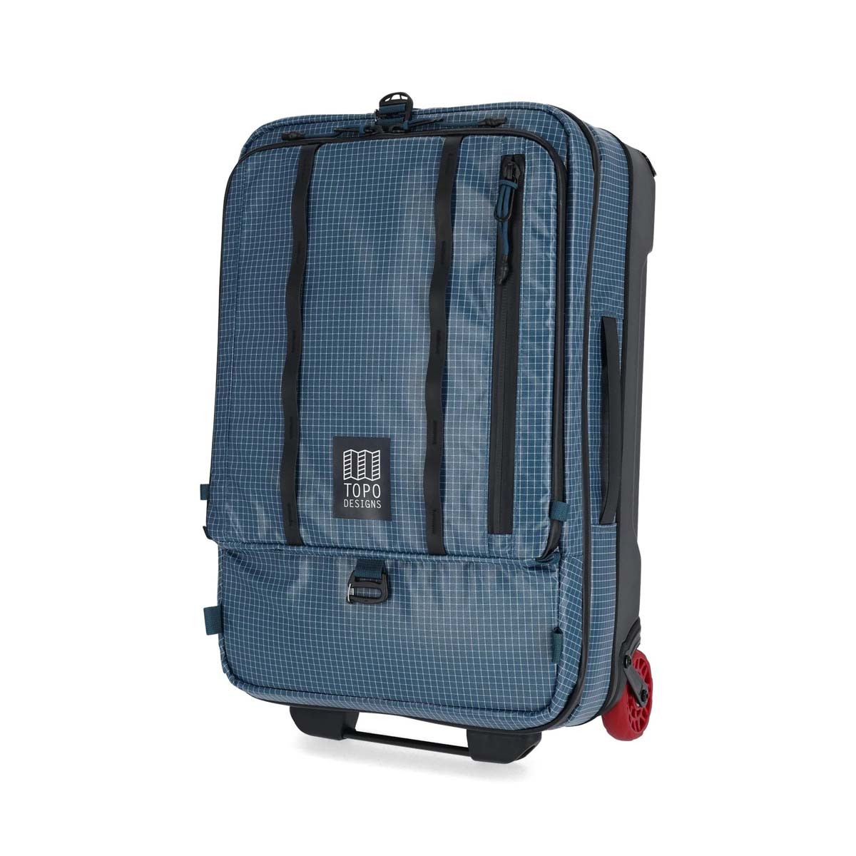 Topo Designs Apex Global Travel Roller Bag - Durable Carry-On Luggage for Business & Vacation - Perfect for Airplane, Train & Road Trips