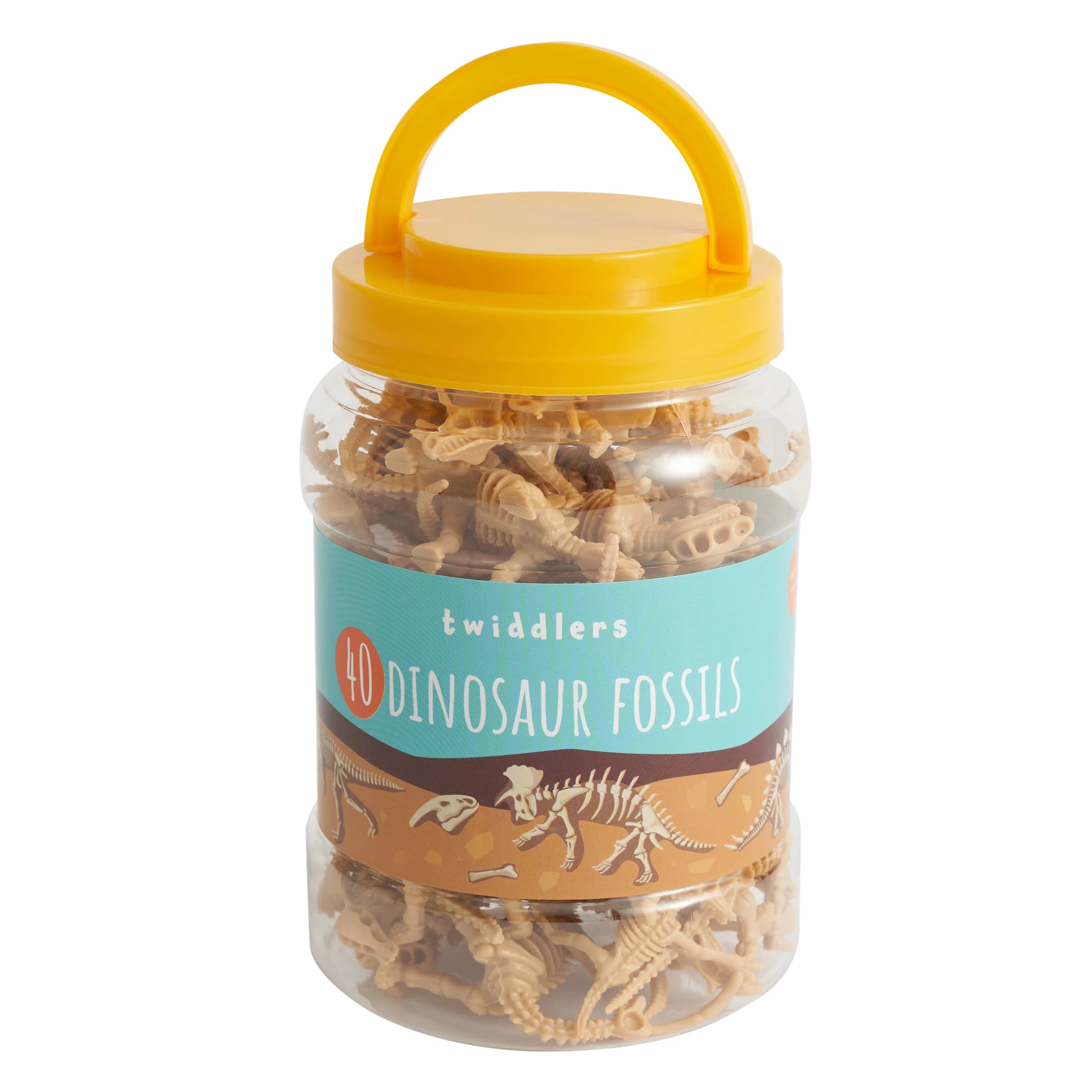 Pt204 Tub It Toys - 40 Piece Dinosaur Fossil Dig Kit for Kids, STEM Educational Archaeology Excavation Set - Perfect for Birthday Parties, Classroom Activities & Science Experiments